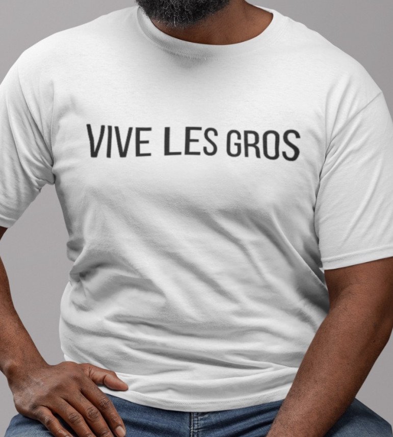 T-shirt homme VIVE LES GROS