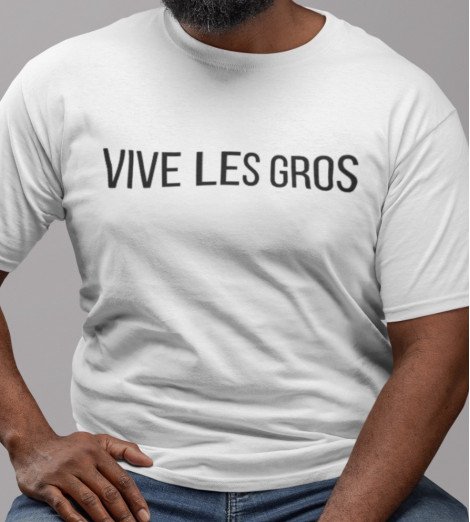 T-shirt homme VIVE LES GROS