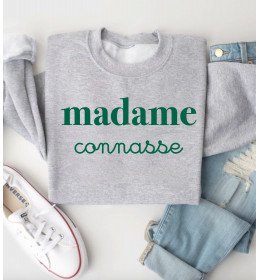 Sweat femme MADAME CONNASSE