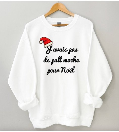 Sweat femme PULL MOCHE NOËL