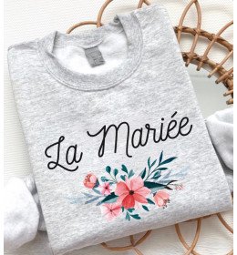 Sweat femme EVJF LA MARIÉE