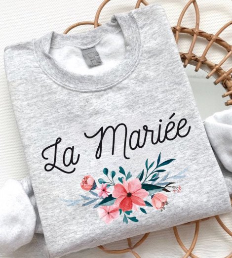 Sweat femme EVJF LA MARIÉE