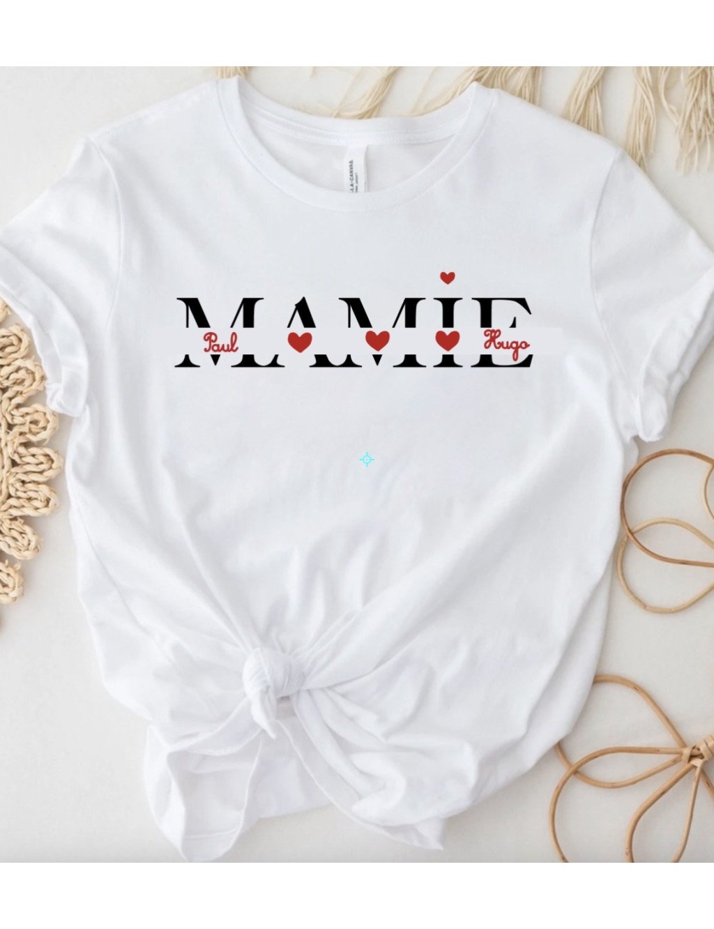 T-shirt Femme À PERSONNALISER MAMIE DE