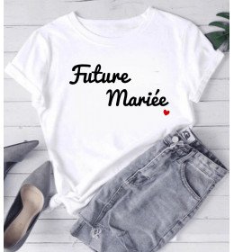 T-shirt femme FUTURE MARIÉE