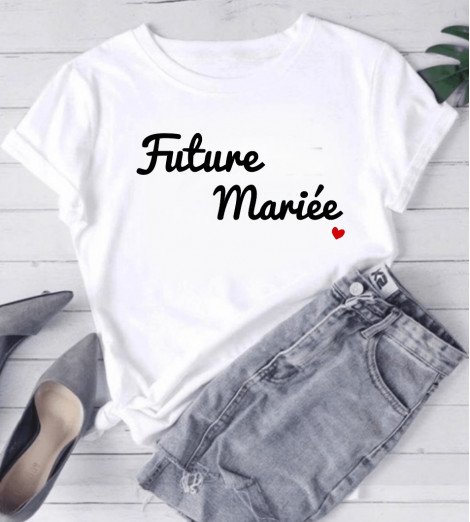 T-shirt femme FUTURE MARIÉE