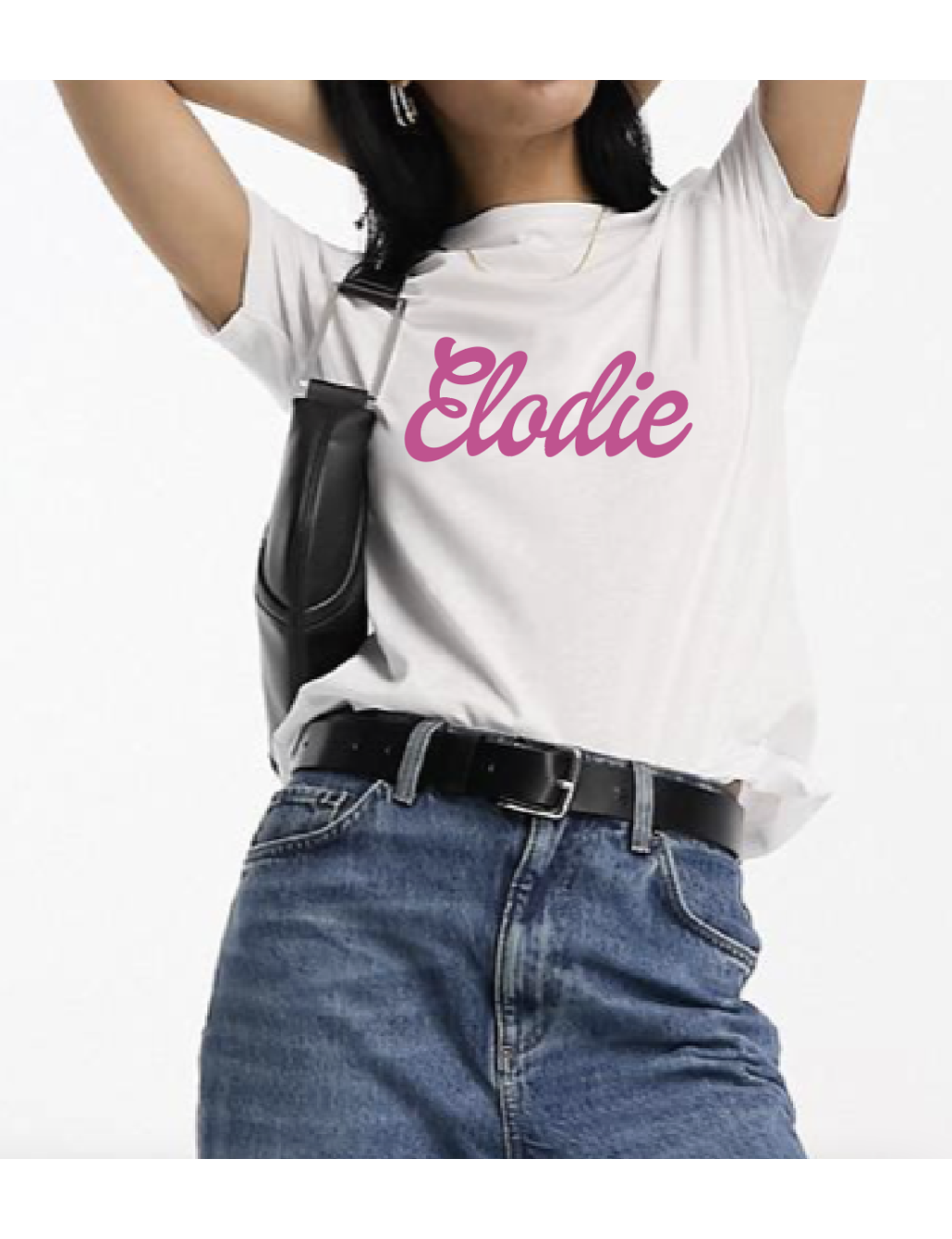 T-shirt Femme Barbie à personnaliser | De Paris