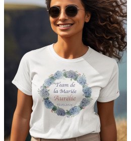 T-shirt femme EVJF À PERSONNALISER "PRINTEMPS"