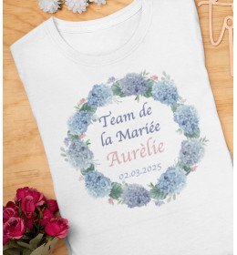 T-shirt femme EVJF À PERSONNALISER "PRINTEMPS"