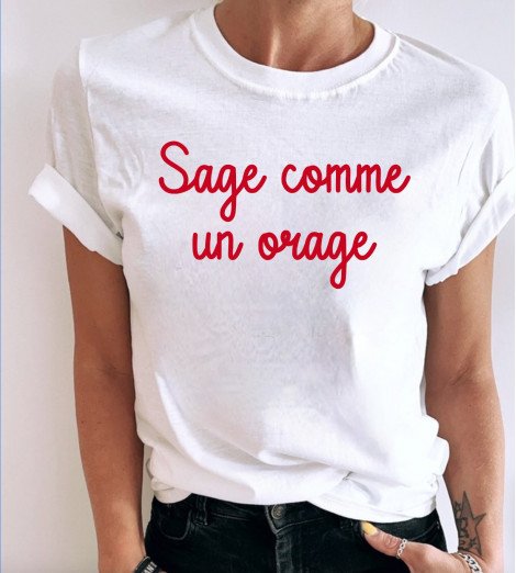 T-shirt femme Sage comme un orage