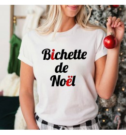 T-shirt femme BICHETTE DE NOËL