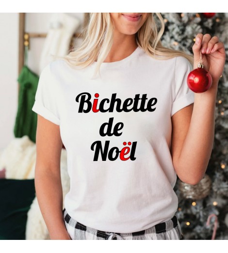 T-shirt femme BICHETTE DE NOËL