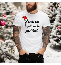 T-shirt homme PULL MOCHE NOËL