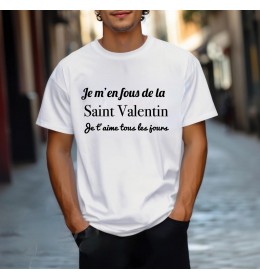 T-Shirt Homme Saint Valentin