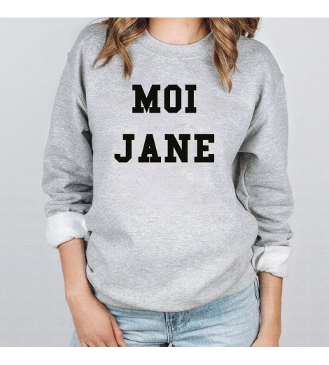 Sweat femme Saint-Valentin MOI JANE