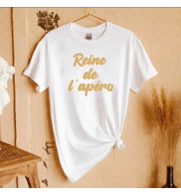 T-shirt femme LA REINE DE L'APÉRO