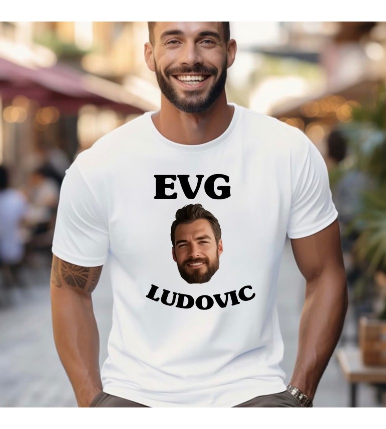 T-shirt homme EVG À PERSONNALISER PHOTO