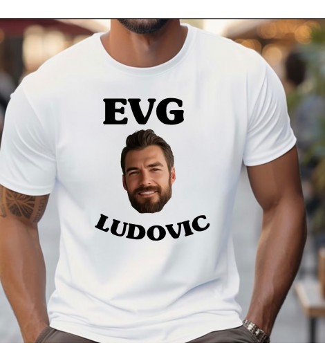 T-shirt homme EVG À PERSONNALISER PHOTO