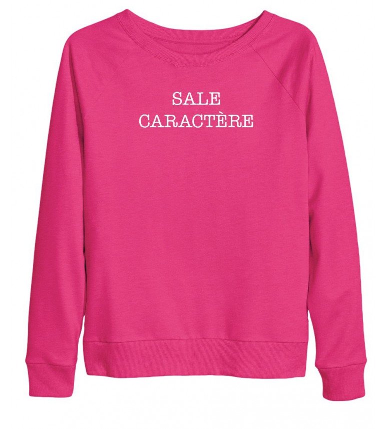 Sweat femme SALE CARACTÈRE 