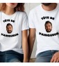 T-shirt femme tête de vainqueur PHOTO