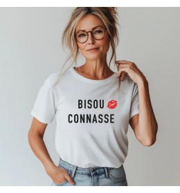 T-shirt femme BISOU CONNASSE