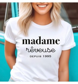MADAME à PERSONNALISER avec texte et année