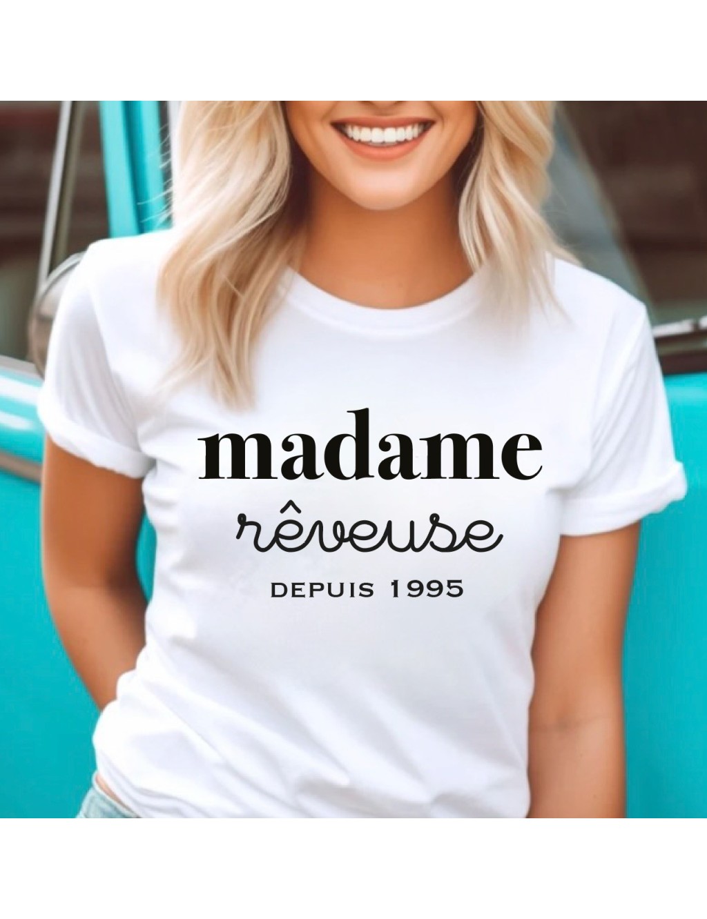 MADAME à PERSONNALISER avec texte et année