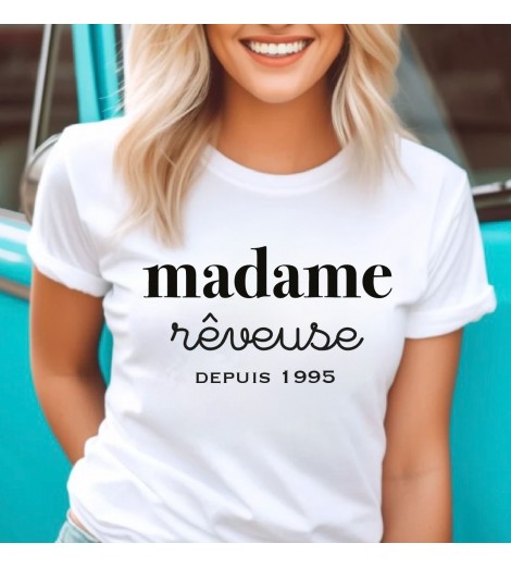 MADAME à PERSONNALISER avec texte et année