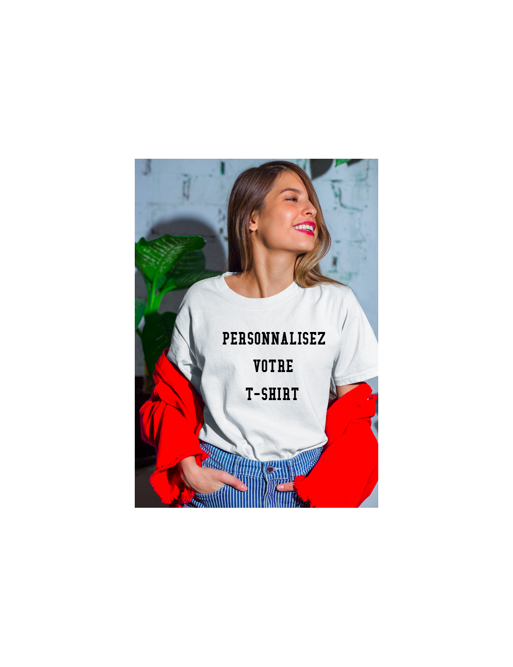 Personnalisez votre T-shirt femme ou homme