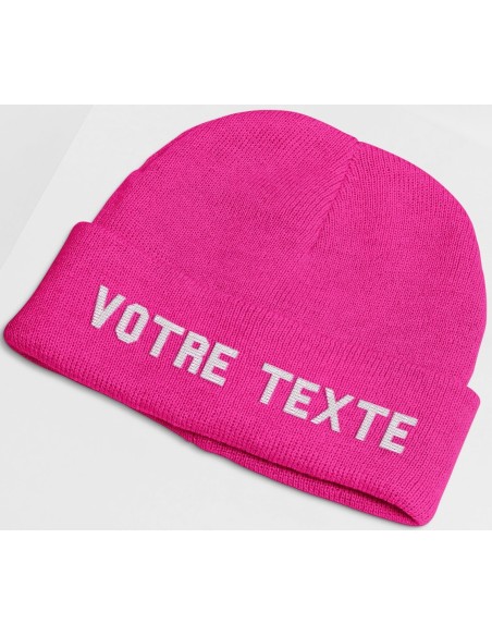 Bonnet Femme personnalisez Votre Bonnet Brode | De Paris