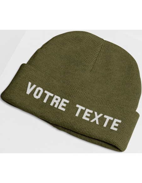 Bonnet Femme personnalisez Votre Bonnet Brode | De Paris