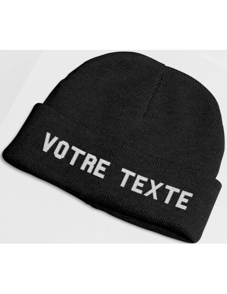Bonnet Femme personnalisez Votre Bonnet Brode | De Paris