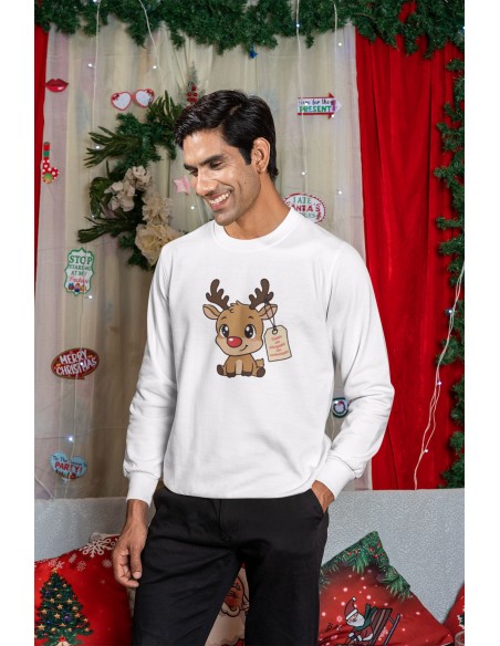 Sweat homme Petit Renne de Noël | De Paris