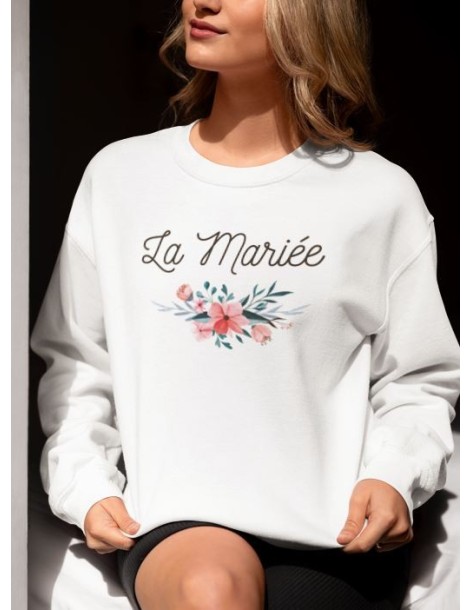 Sweat femme EVJF LA MARIÉE 2