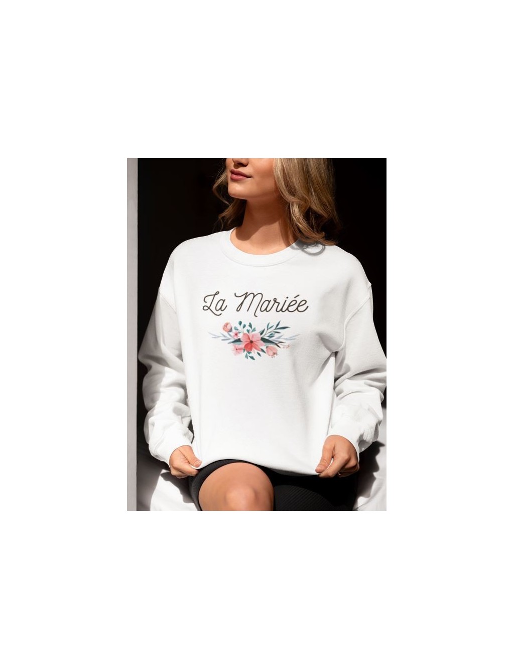 Sweat Femme Evjf la Mariee | De Paris