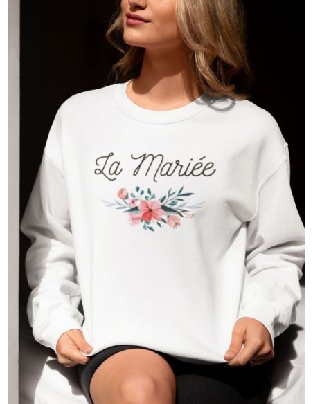 Sweat Femme Evjf la Mariee | De Paris