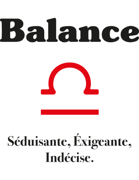 T-shirt Femme Astro Balance | De Paris