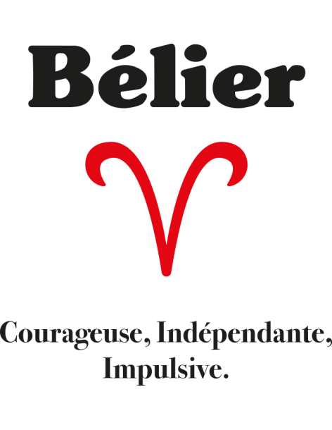 T-shirt Femme Astro Bélier| De Paris 2