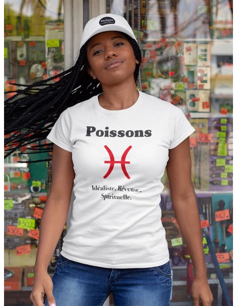 T-shirt Femme Astro Poissons | De Paris