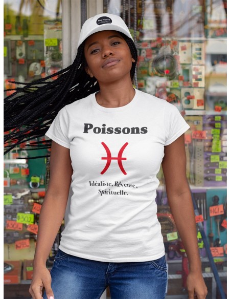 T-shirt Femme Astro Poissons | De Paris