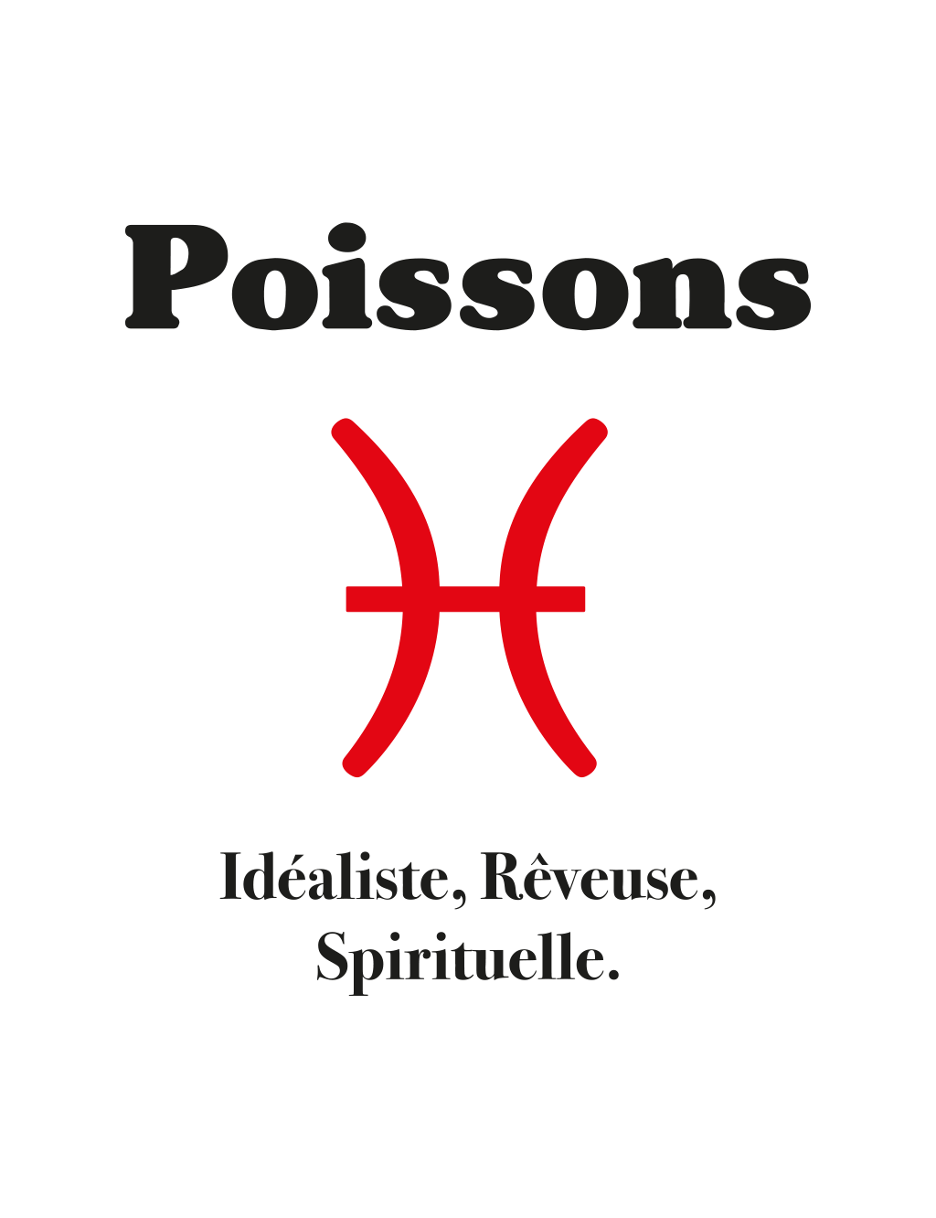 T-shirt Femme Astro Poissons | De Paris