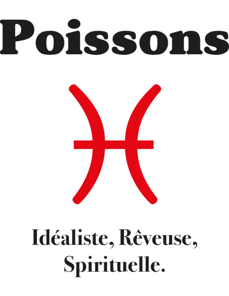 T-shirt Femme Astro Poissons | De Paris