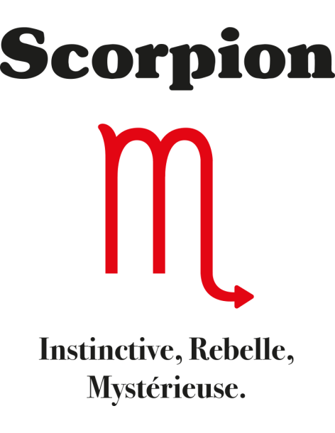 T-shirt Femme Astro Scorpion | De Paris 2