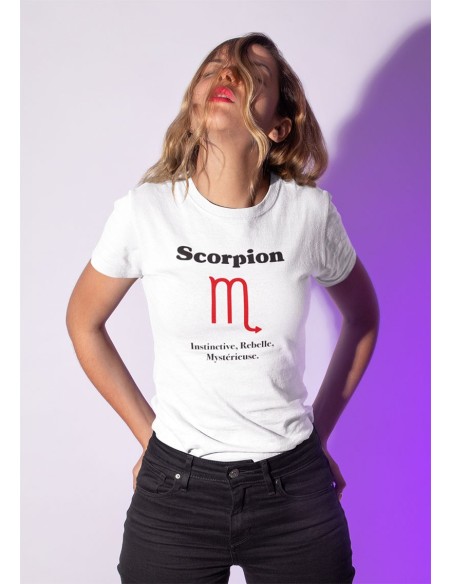 T-shirt Femme Astro Scorpion | De Paris