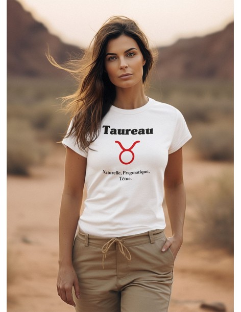 T-shirt Femme Astro Taureau | De Paris