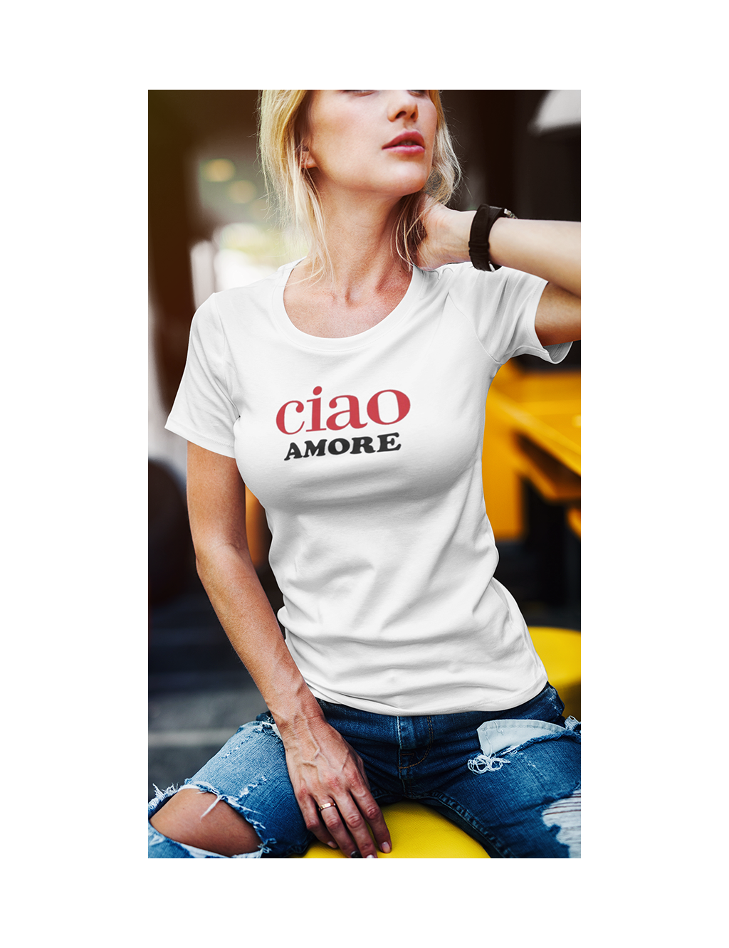 T-shirt femme Ciao Amore