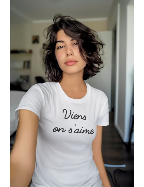 T-shirt Femme VIENS ON S'AIME