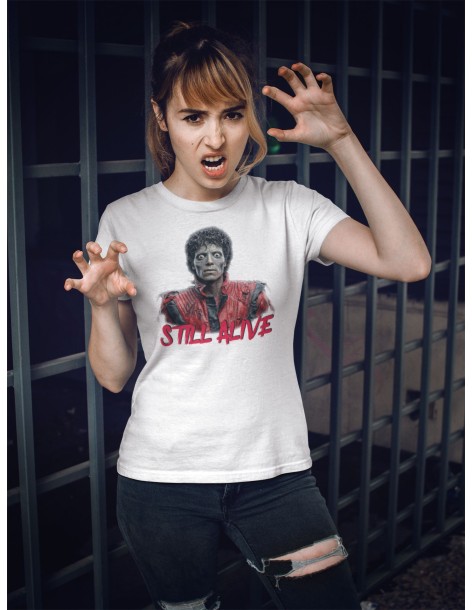 T-Shirt Femme MJ STILL ALIVE