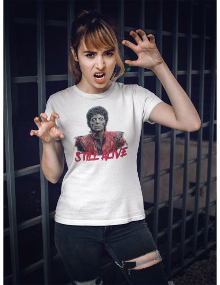 T-Shirt Femme MJ STILL ALIVE