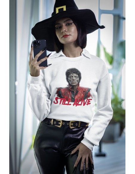Sweat Femme MJ STILL ALIVE