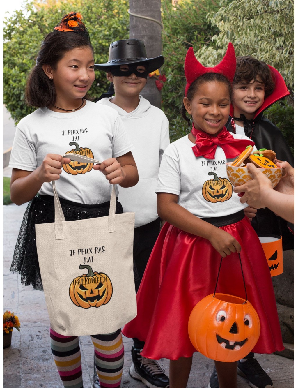 Tote Bag Je Peux Pas J'Ai Halloween | De Paris